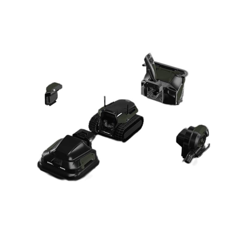 Explore X1 m/Autonødstop (2026) 3-in-1 Multirobot - Plæneklipper, Løvblæser & Sneslynge