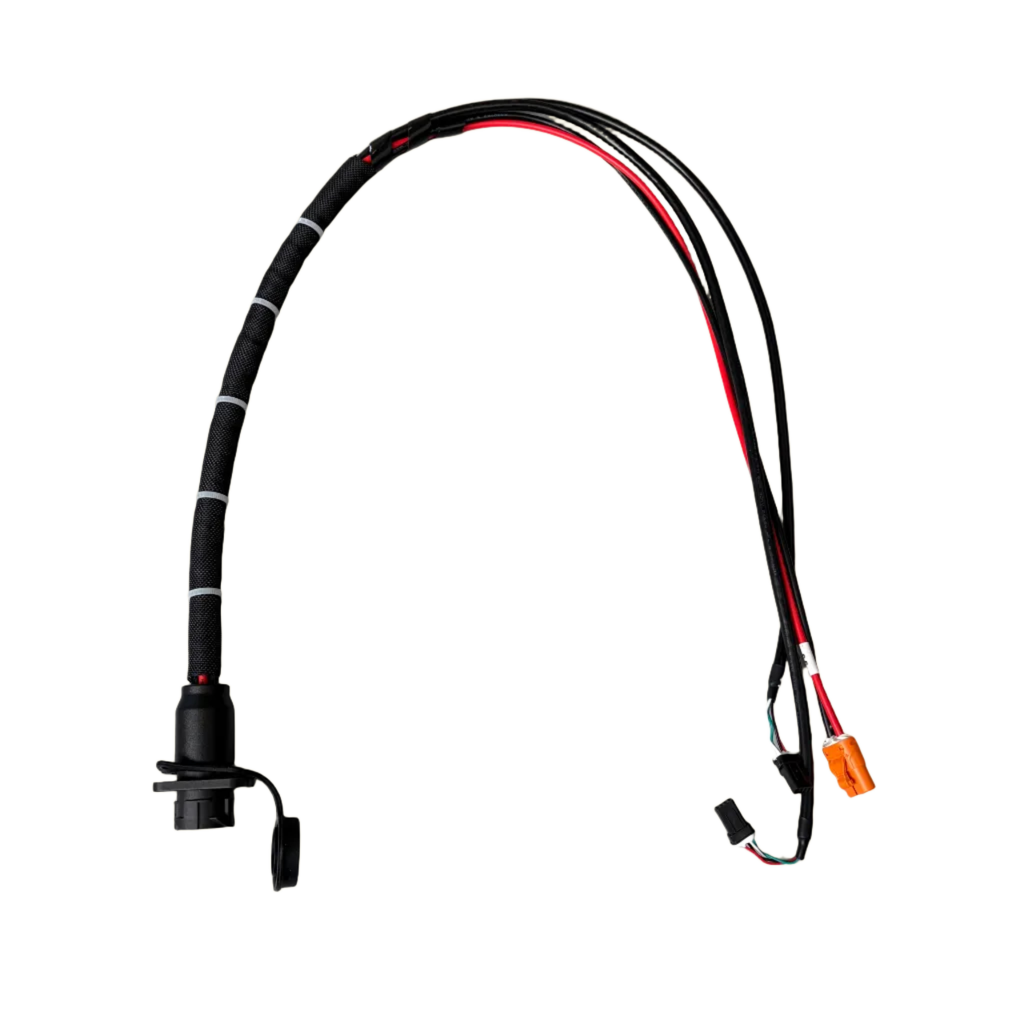 Mower Hook Lock Wiring Harness Cut25